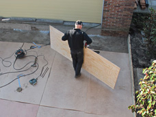 Werkvloer onderheien