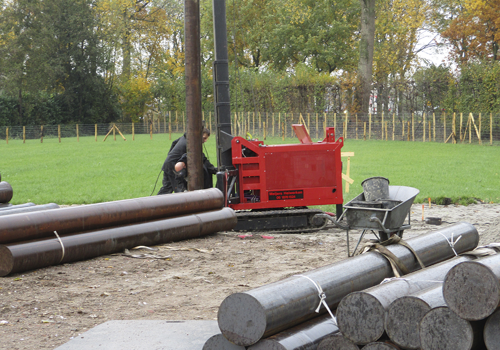 Trillingsvrij heien Meijers