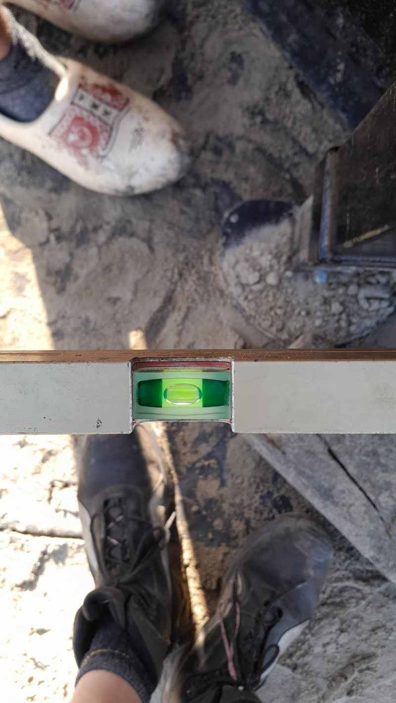 waterpas trafostation